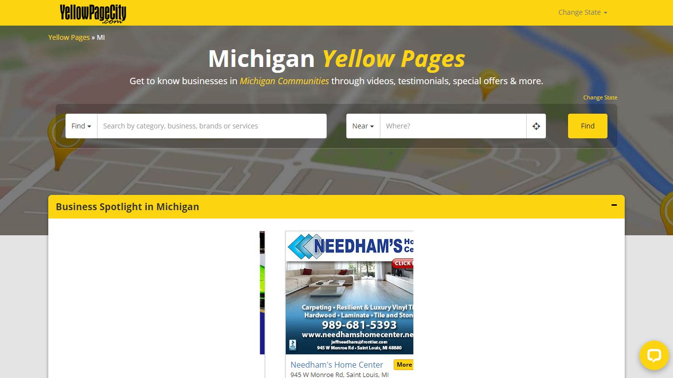 Michigan Yellow Pages