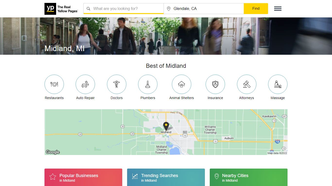 The Real Yellow Pages® - Midland, MI Directory - YP.com